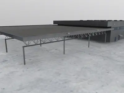 LIMC Storage2 Low-poly 3D model