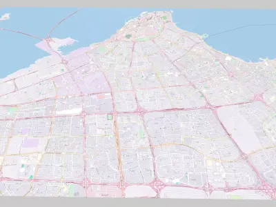 Cityscape Kuwait  3D model