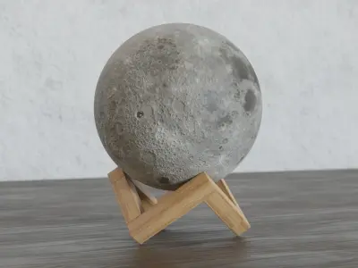 Moon Lamp 3D model