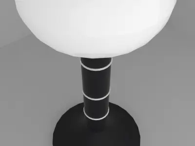 Tesla lamp 3D model