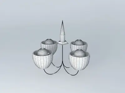 Celling lamp Free 3D model