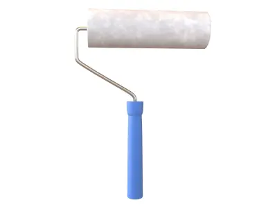 Paint Roller V1 003 Low-poly 3D model
