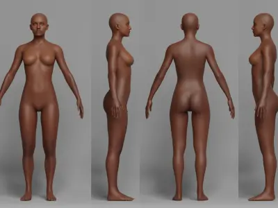 Tattoo Artist Body Pack 3D model