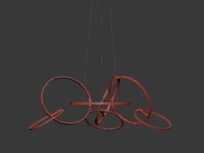 RINGER olympia pendant light 3D model