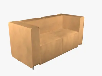 Modern sofa 2 3D model
