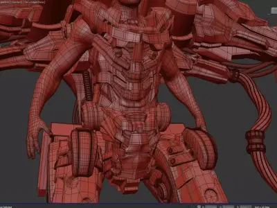 ArachnoMech Exo-Unit 3D model