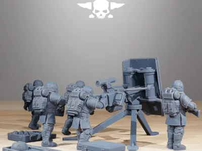 RoyalGuard Support Systems 3D print model