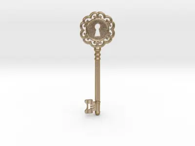 Lock Key 3D print model