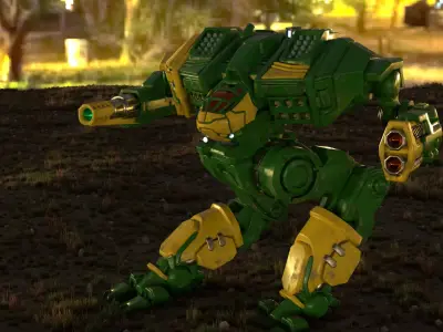 Mocking Bird Custom Mecha 3D print model