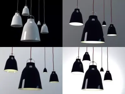 C P pendant lamp 3D model