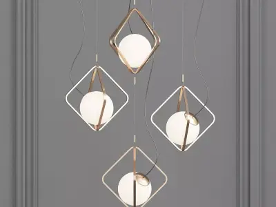 These Mid Century Modern Lamps Will Change  3D model