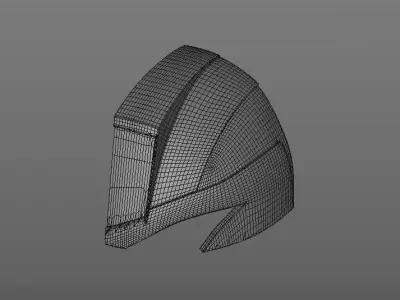 Dredd 2012 helmet 3D print model