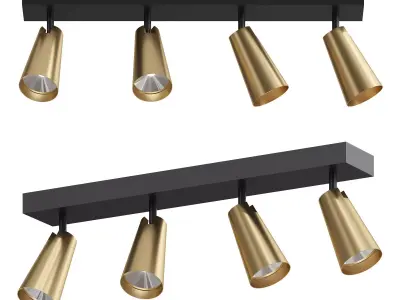 Lucande ceiling light Angelina 3D model