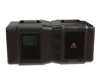 Sci-Fi Battery Low-poly 3D model purchase