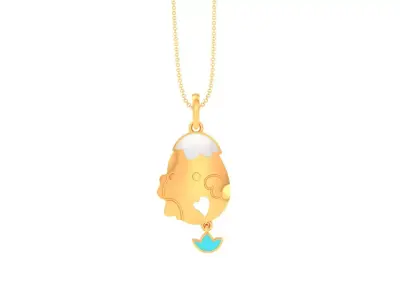 Kids Pendant - 17 3D print model