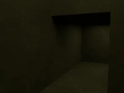 Corridors room Free low-poly 3D model