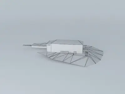 Free Gut House   17B East Street 3D model