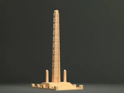 Obelisk Of Axum 3D print model