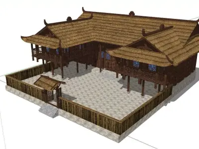 Creative Design-Holiday Cabin-07 3D model