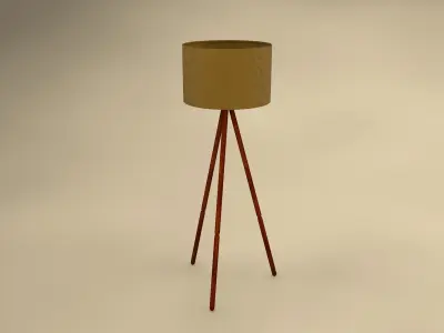 floor lamps brave and eco 3D model