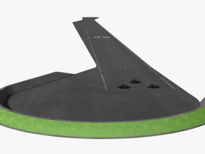  Fifth Generation FC-31 Jet On Airstrip 