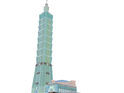 TAIPEI 101 3D model