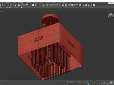 SELLA CH Low-poly 3D model