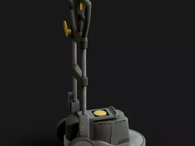Floor Cleaner Low-poly 3D model