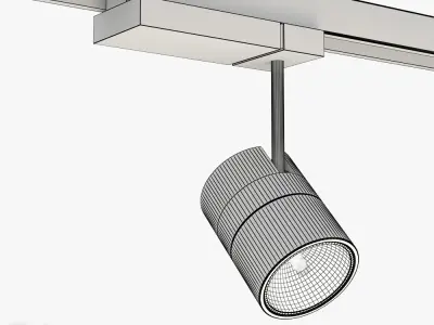 Zumtobel Vivo L spotlight 3D model