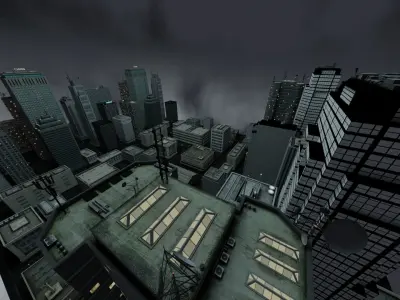  Night City 3D model
