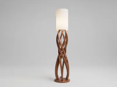 Modern Floor Lamp - Minimalist Lighting Solution 3D model