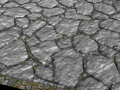 Paving 3d Model 3D model
