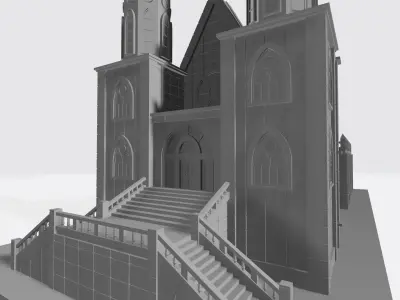 church Free 3D print model