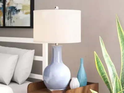 Weston Table Lamp Light -  2 Colour 3D model