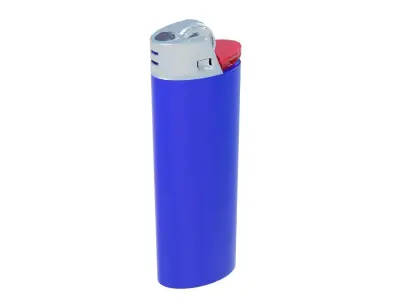 Lighter cigarette Low-poly 3D model
