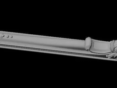 leg High quality 3d models for processing on a cnc machine 3D model 28