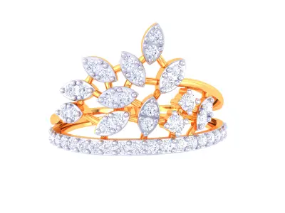 Women Ring MTL 3dm STL OBJ FBX Details 3D print model 40