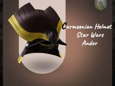 Carmeenian Andor Star wars helmet 3d digital download 3D print model
