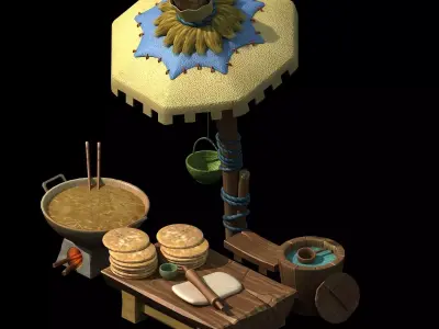 City - Terraces 3D model