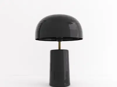 Real and 3DS file lamp 3D model