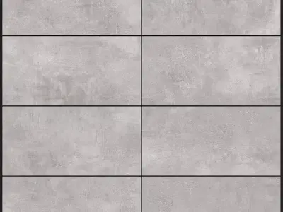Yurtbay Seramik Ares Grey 300x600 Set 2 3D model