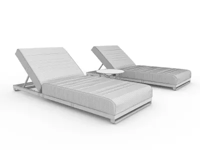 Sun Lounger 06 3D model