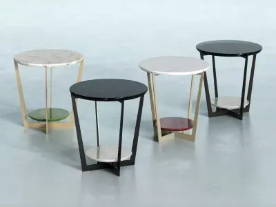 Frisco 50 Side Table 3D model