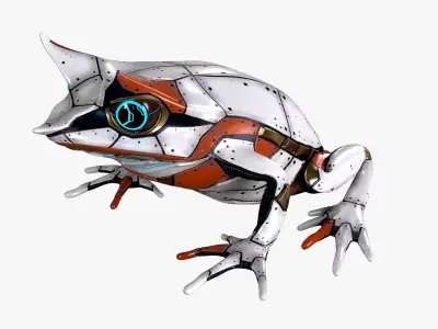  Malayan Robot frog 