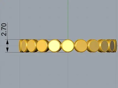 Womens Light ring 3D print model