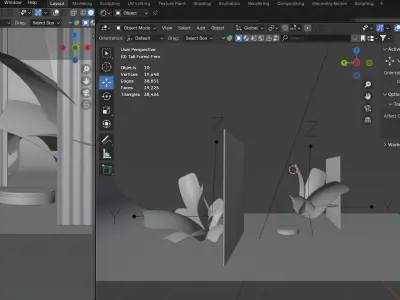 Minimal Product Display Scene 3D model
