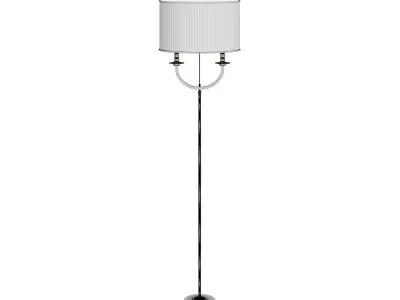 ANDROMEDA WHITE FLOOR LAMP 3D model