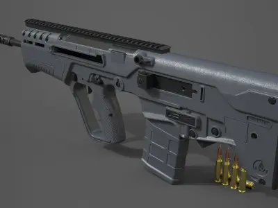 IWI Tavor 7 3D model