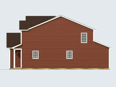 Cape Cod House 29 3D model