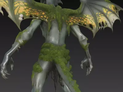 Swamp Corrupted Beast 3D model